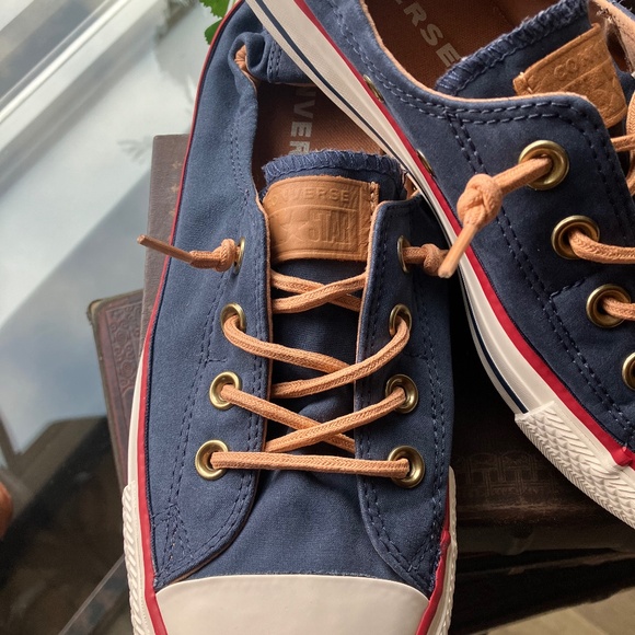 Converse Shorelines Navy Blue with Rope Laces - Size 9 - Picture 3 of 4